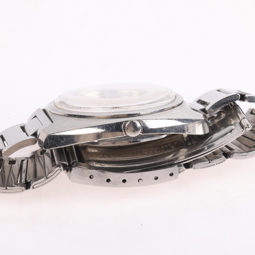 1049 - SEIKO - a Vintage stainless steel automatic calendar bracelet watch, ref. 7006-7002, circa 1980, sil... 