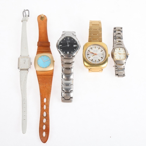 1084 - Various wristwatches, including Citizen Elegance, Avia Electronic Swissonic, Alessi, etc