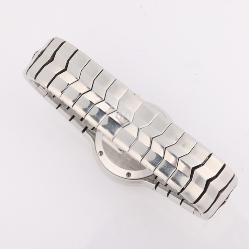 1094 - TAG HEUER - a lady's stainless steel Alter Ego quartz bracelet watch, ref. WP131C, circa 2001, purpl... 