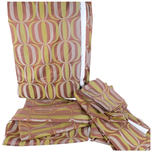 147 - 4 pairs of Harlequin Verve Quad eyelet curtains