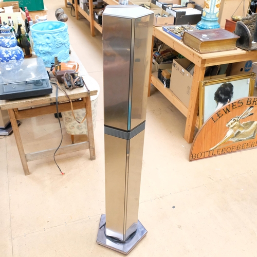 167 - A pair of Bang & Olufsen floor standing speakers, type 6611, serial no. 05945569, and 05945549, H149... 