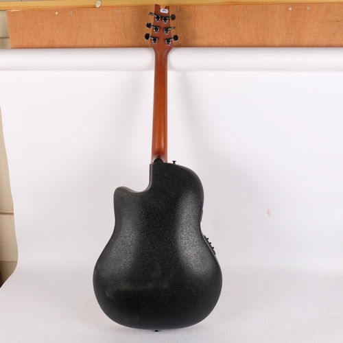 176 - An Applause by Ovation model no. AE136 6-string electric acoustic guitar, serial no. 551026