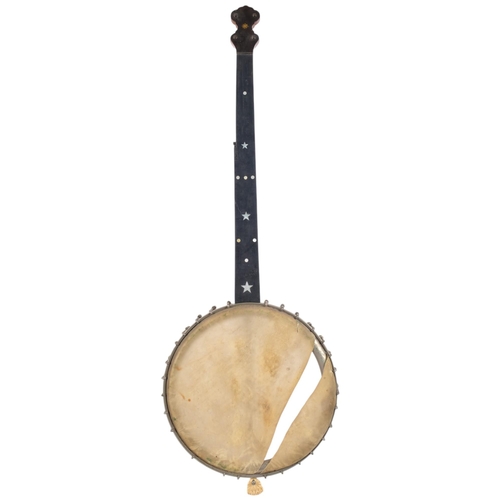 203 - An Italian banjo (A/F), L94cm