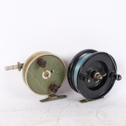 62 - 2 Vintage fishing reels, comprising Grice & Young Ltd 