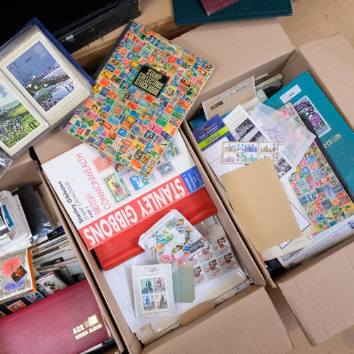 74 - A large quantity of British stamps and First Day Covers (3 boxfuls)