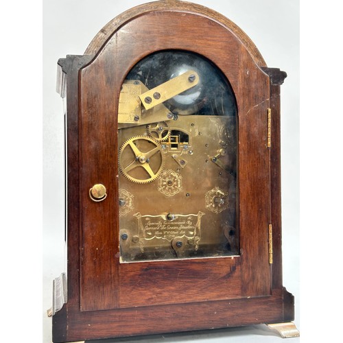 14 - The Garrard Silver Jubilee clock, designed and manufactured exclusively for Garrard, by F W Elliott ... 