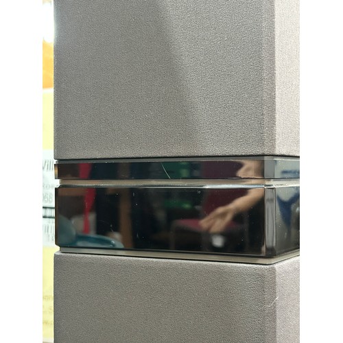 167 - A pair of Bang & Olufsen floor standing speakers, type 6611, serial no. 05945569, and 05945549, H149... 