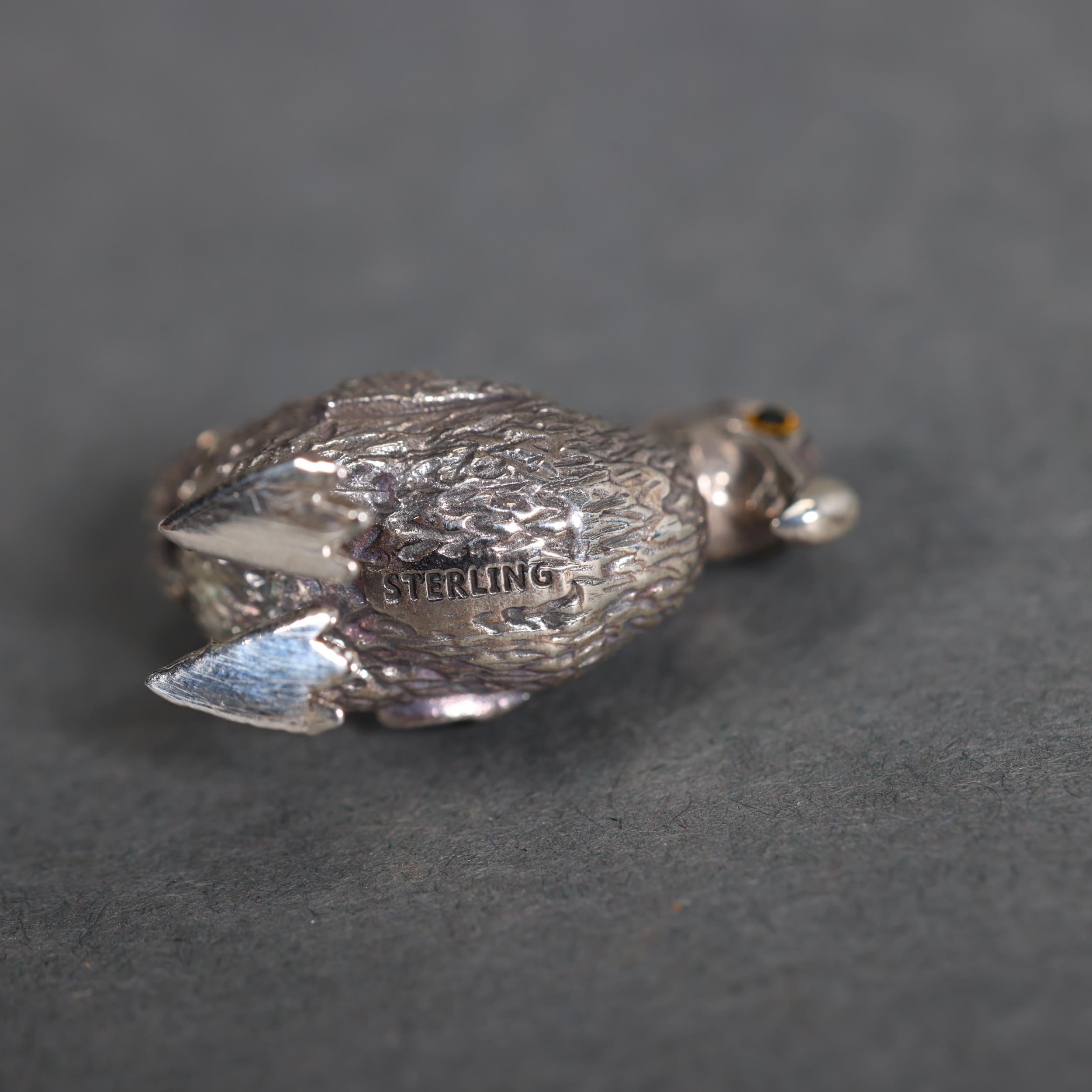 Miniature Sterling Silver Extinct Dodo The Dodo (Raphus cucullatus) is ...