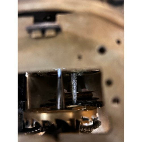 305 - A 17th century brass lantern clock, by John Greenhill of Maidstone, circa 1680, horizontal balance w... 