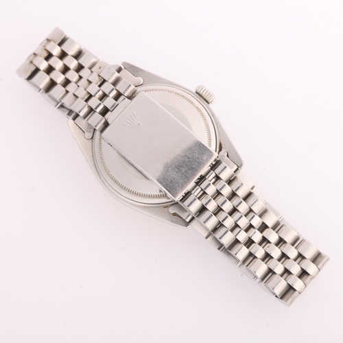 1003 - ROLEX - a Vintage stainless steel Oyster Perpetual Datejust automatic calendar bracelet watch, ref. ... 