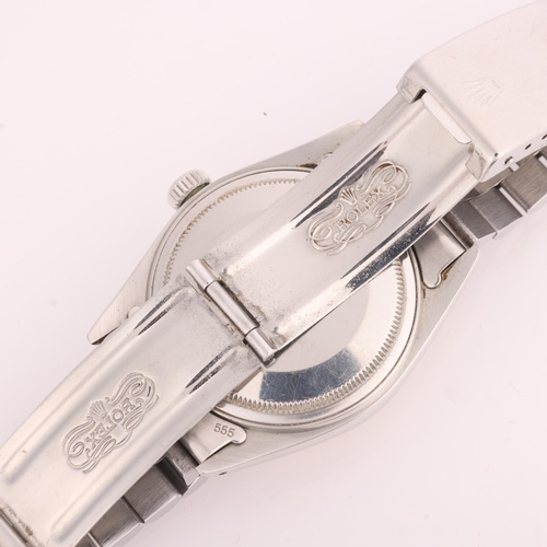 1003 - ROLEX - a Vintage stainless steel Oyster Perpetual Datejust automatic calendar bracelet watch, ref. ... 