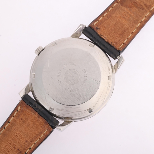 1008 - OMEGA - a Vintage stainless steel Constellation chronometer automatic calendar wristwatch, ref. 168.... 