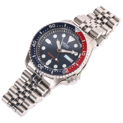 1018 - SEIKO - a stainless steel Diver's 200M 