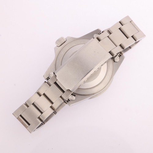 1021 - SEIKO - a Custom Mod stainless steel GMT-Master automatic calendar bracelet watch, ref. 7S26-06Z4, b... 