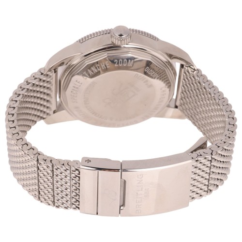 1027 - BREITLING - a rare limited edition stainless steel SuperOcean Heritage II B20 Automatic 42 'Queen El... 