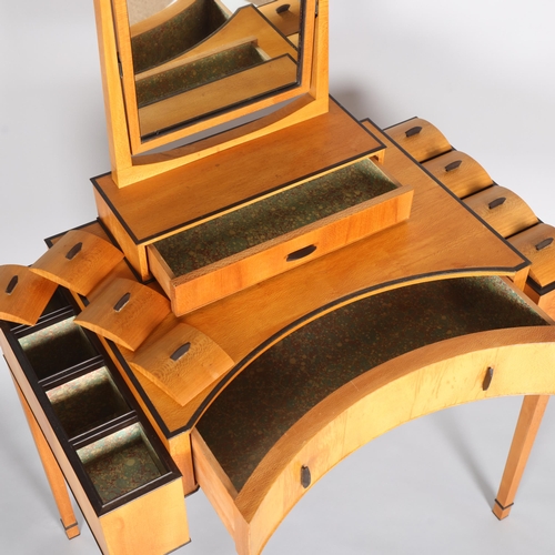 Francesca Graham, British, a bespoke made Post-Modern dressing table ...