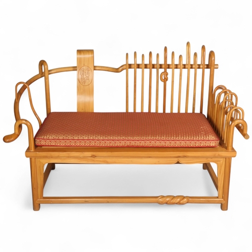 Danful Yang (b.1980), a unique art furniture bench or settee made of ...