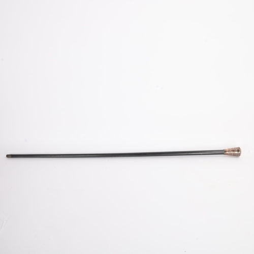 316 - NAVAL INTEREST - HMS Foudroyant cane, the handle is cast from the copper hull lining of the wrecked ... 