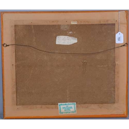 702 - Stuart Ray (1916 - 1985), 'Roses With A Map Of Florence', oil on board, 37cm x 45cm, framed.