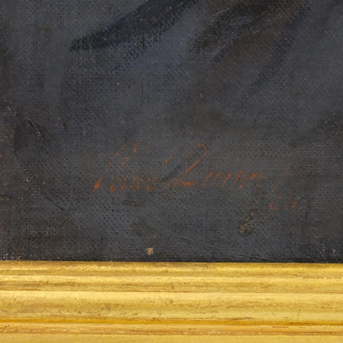 707 - Description amendment - Portrait thought to be of of W H Auden (1907 - 1973), by Rene Robert Quinn (... 