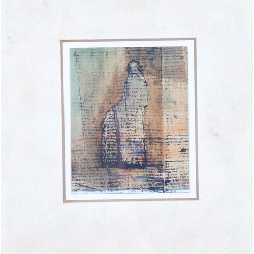 726 - Theyre Lee-Elliot (1903 - 1988), sheet of ink sketches on brown paper, 29cm x 22cm, together with 2 ... 