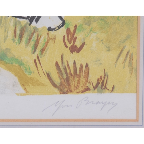 737 - Yves Brayer (1907 - 1990), Mediterranean Landscape, lithograph, image 40cm x 60cm, signed in pencil,... 