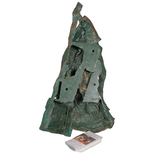 757 - Byron Howard (1935 - 2019), 1939/45 War Memorial, resin bronze wall sculpture, overall height 85cm