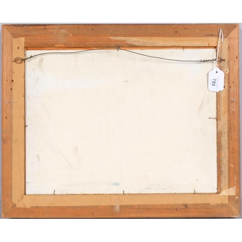 780 - Gerald Norden (1912 - 2000), Venice gondola, 1967, oil on board, 30cm x 40cm, framed