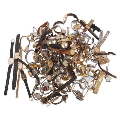 1077 - A large quantity of lady's wristwatches, including Rotary, Majex, Oris, Avia, etc