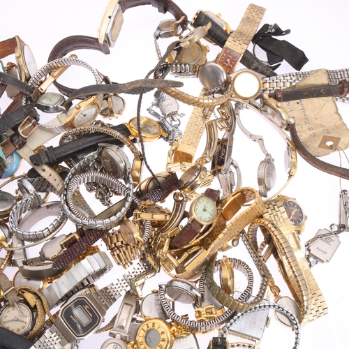 1077 - A large quantity of lady's wristwatches, including Rotary, Majex, Oris, Avia, etc
