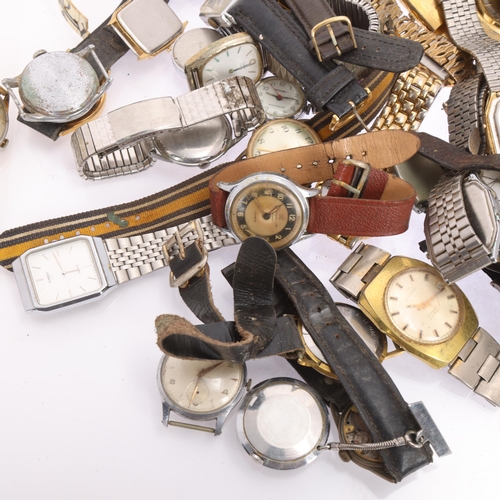 1078 - A large quantity of wristwatches, including Casio quartz, Sekonda, Smiths, Timex, etc