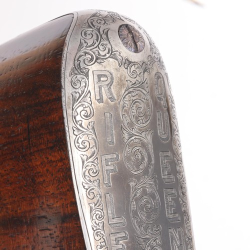 1 - Annie Oakley’s “Rifle Queen” Presentation Engraved Daw’s 408 Pin-Fire Smooth Bore Target Gun - 

Cra... 