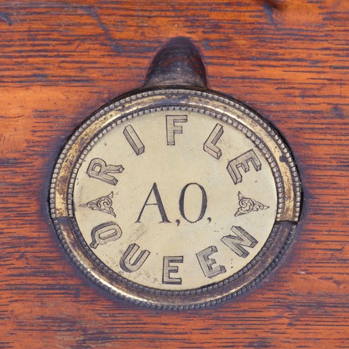 1 - Annie Oakley’s “Rifle Queen” Presentation Engraved Daw’s 408 Pin-Fire Smooth Bore Target Gun - 

Cra... 