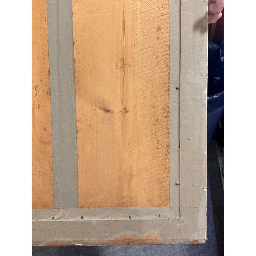 939 - Pre-Raphaelite School, Nativity scene, watercolour on paper laid on canvas, unsigned, 73cm x 92cm, u... 