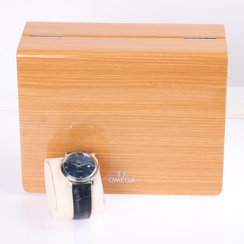 1003 - OMEGA - a stainless steel De Ville Prestige 'Orbis' Co-Axial chronometer automatic calendar wristwat... 