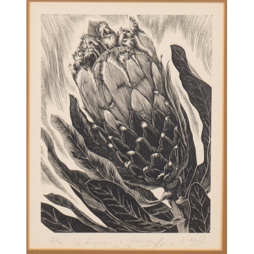 597 - 4 various woodcut prints