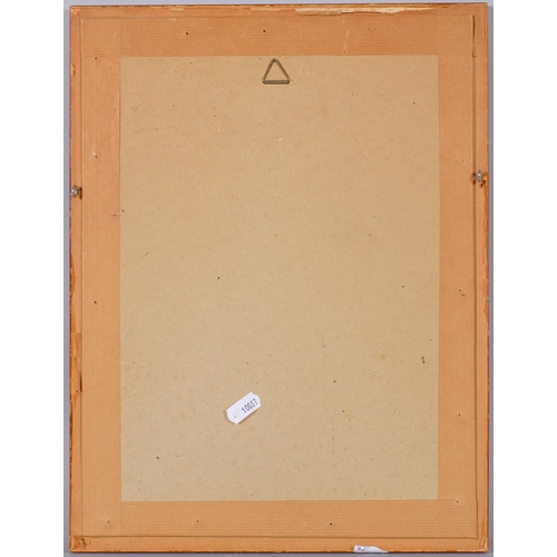 602 - Monica Poole (1921-2003), foxgloves, woodcut print, signed in pencil, no. 11/175, plate 20cm x 10.5c... 