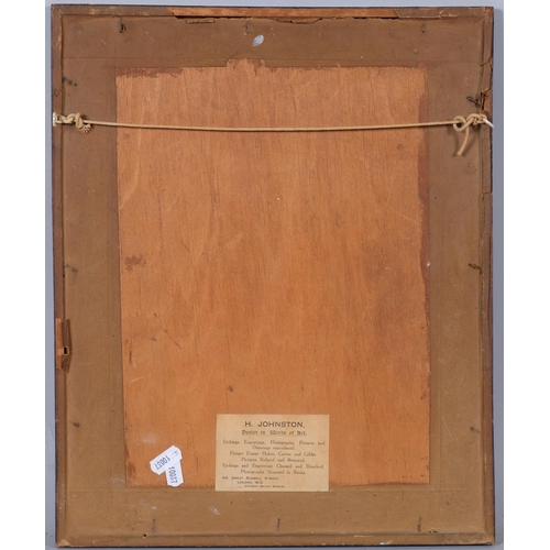 604 - John Hall Thorpe (1874 - 1947), Primroses, colour woodcut print, signed in pencil, 16.5cm x 15cm, fr... 