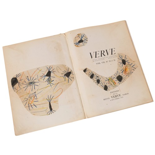 571 - After Picasso, Verve - Revue Artistique et Litteraire, Vol. VII Nos 25 and 26, published Editions Ve... 