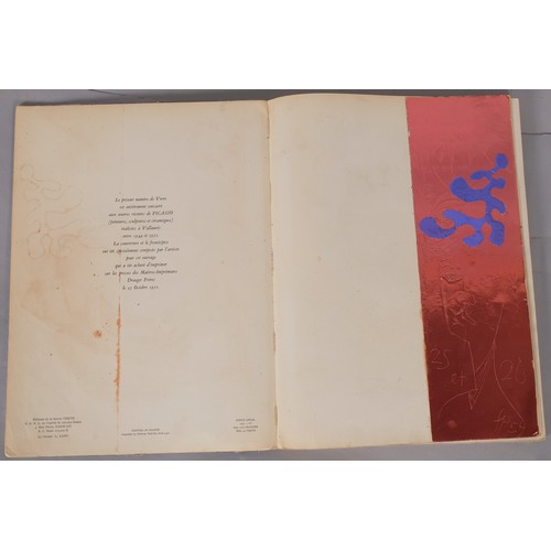 571 - After Picasso, Verve - Revue Artistique et Litteraire, Vol. VII Nos 25 and 26, published Editions Ve... 