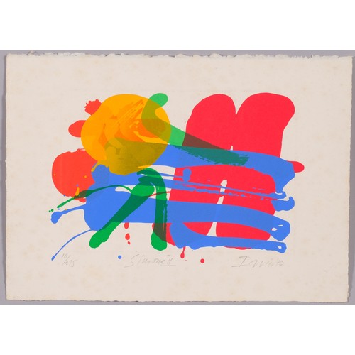565 - Albert Henry Thomas Irvin OBE RA (1922-2015), colour screen print, Simone II, signed in pencil, 11/2... 