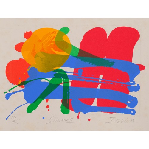 565 - Albert Henry Thomas Irvin OBE RA (1922-2015), colour screen print, Simone II, signed in pencil, 11/2... 