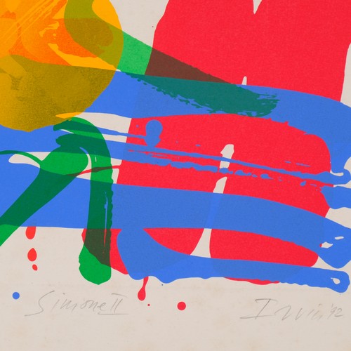 565 - Albert Henry Thomas Irvin OBE RA (1922-2015), colour screen print, Simone II, signed in pencil, 11/2... 