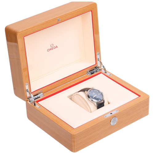 1003 - OMEGA - a stainless steel De Ville Prestige 'Orbis' Co-Axial chronometer automatic calendar wristwat... 