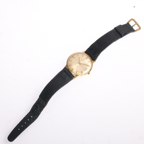 1011 - FAVRE-LEUBA - a Vintage 18ct gold Daymatic automatic calendar wristwatch, ref. 259, circa 1960s, cha... 