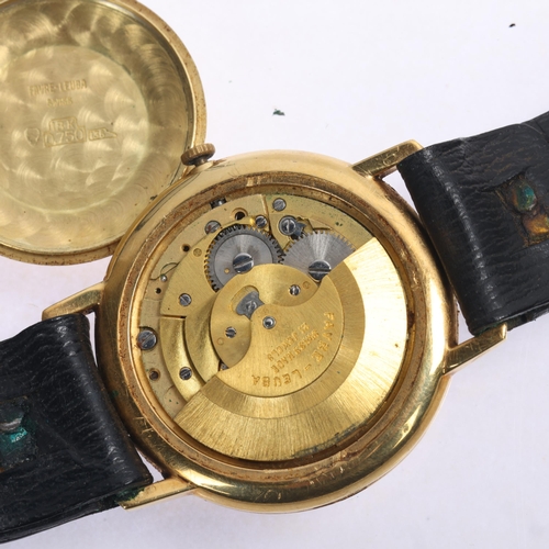1011 - FAVRE-LEUBA - a Vintage 18ct gold Daymatic automatic calendar wristwatch, ref. 259, circa 1960s, cha... 