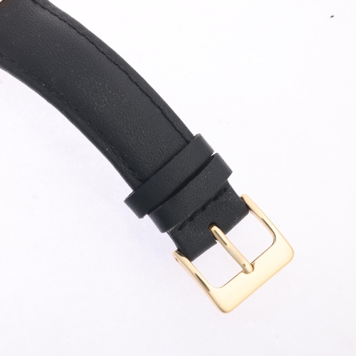 1013 - AVIA - a Vintage 9ct gold mechanical calendar wristwatch, circa 1960s, silvered dial with gilt flute... 