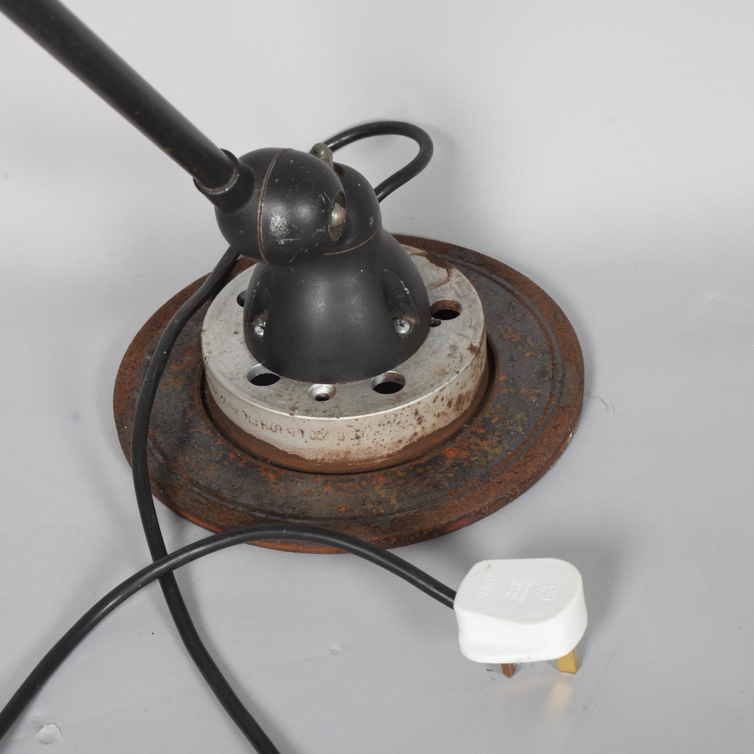 A 1950s' Jielde, French industrial bench or wall mount lamp, no makers ...