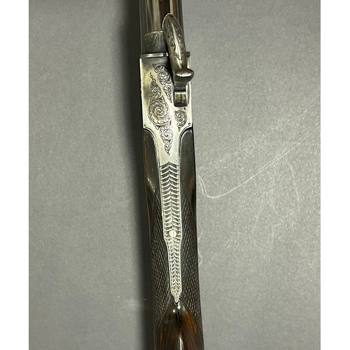 1 - Annie Oakley’s “Rifle Queen” Presentation Engraved Daw’s 408 Pin-Fire Smooth Bore Target Gun - 

Cra... 