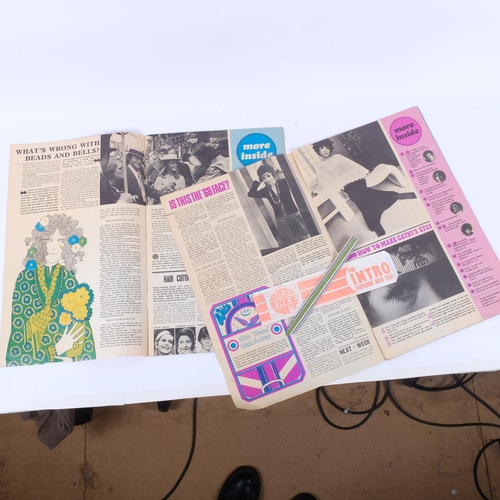 Intro Magazine, No. 1 Great First Issue September 23 1967, and No. 2 ...